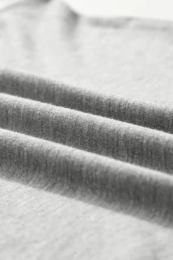 New Dear-Lover Ribbed V Neck Tank Gray