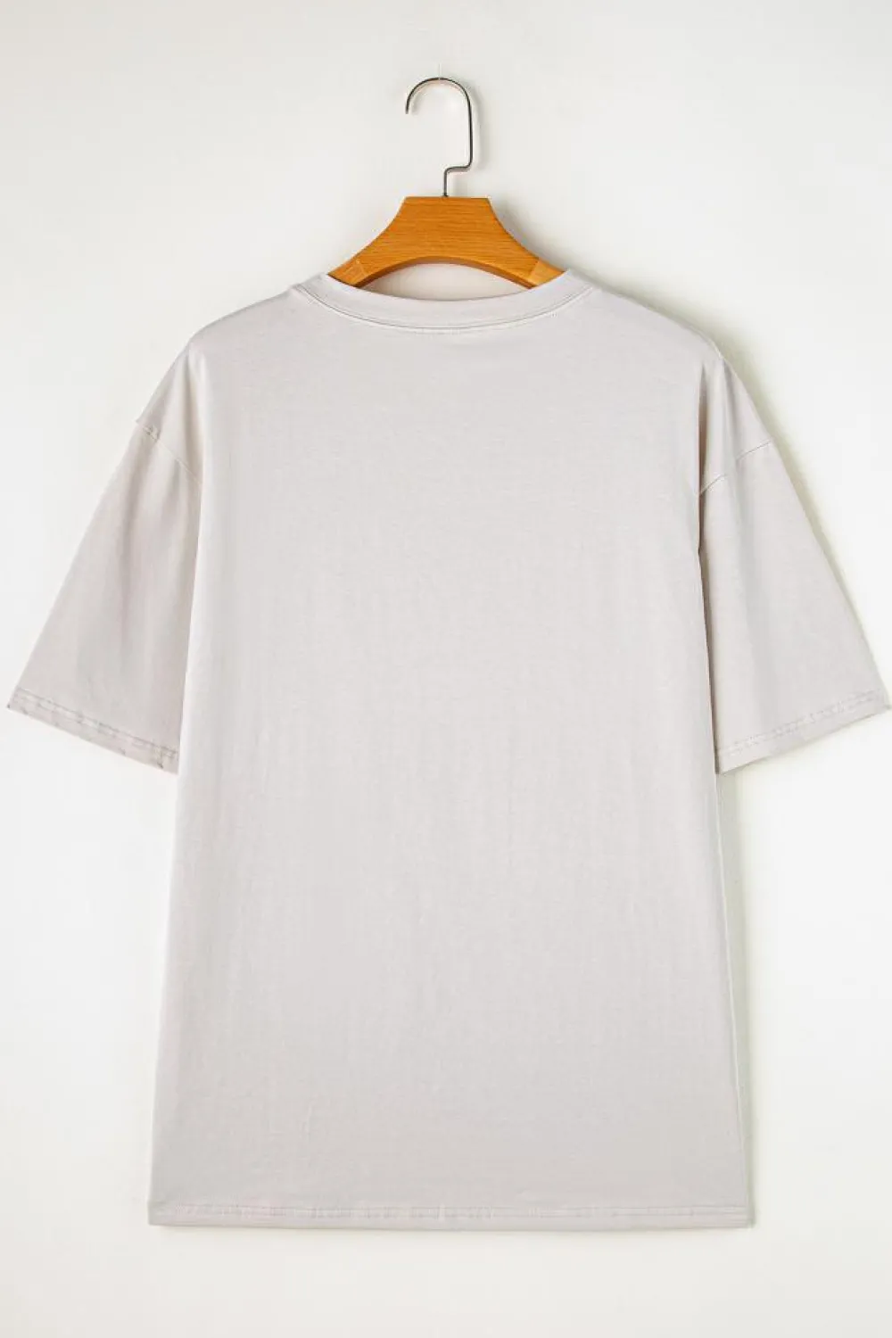 Best Dear-Lover Rock & Roll Graphic Distressed Vintage Tee Gray