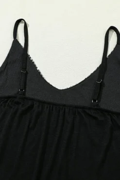 Best Dear-Lover Sequin Tank Top Gray