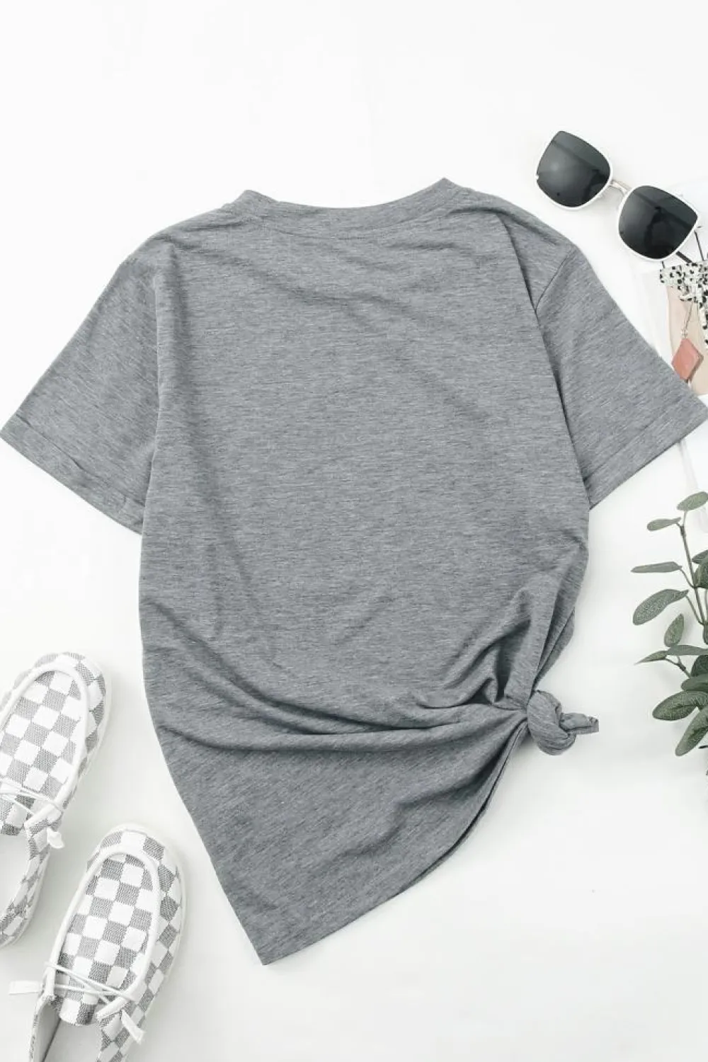 Best Dear-Lover SUPPORT YOUR LOCAL FARMERS Graphic Tee Gray