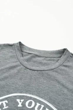 Best Dear-Lover SUPPORT YOUR LOCAL FARMERS Graphic Tee Gray