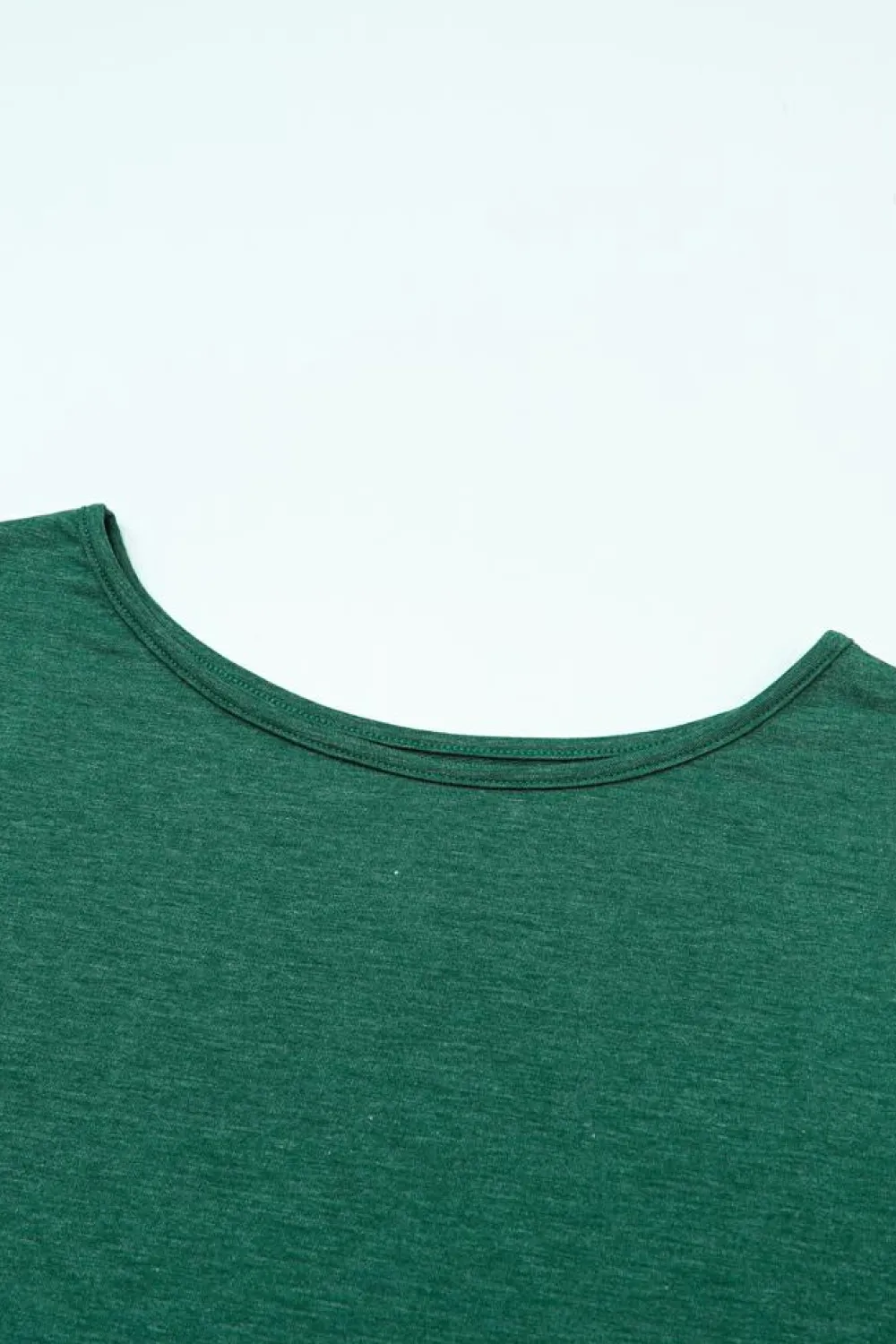 Best Dear-Lover Asymmetrical Cut Out Buttoned Long Sleeve Top Green