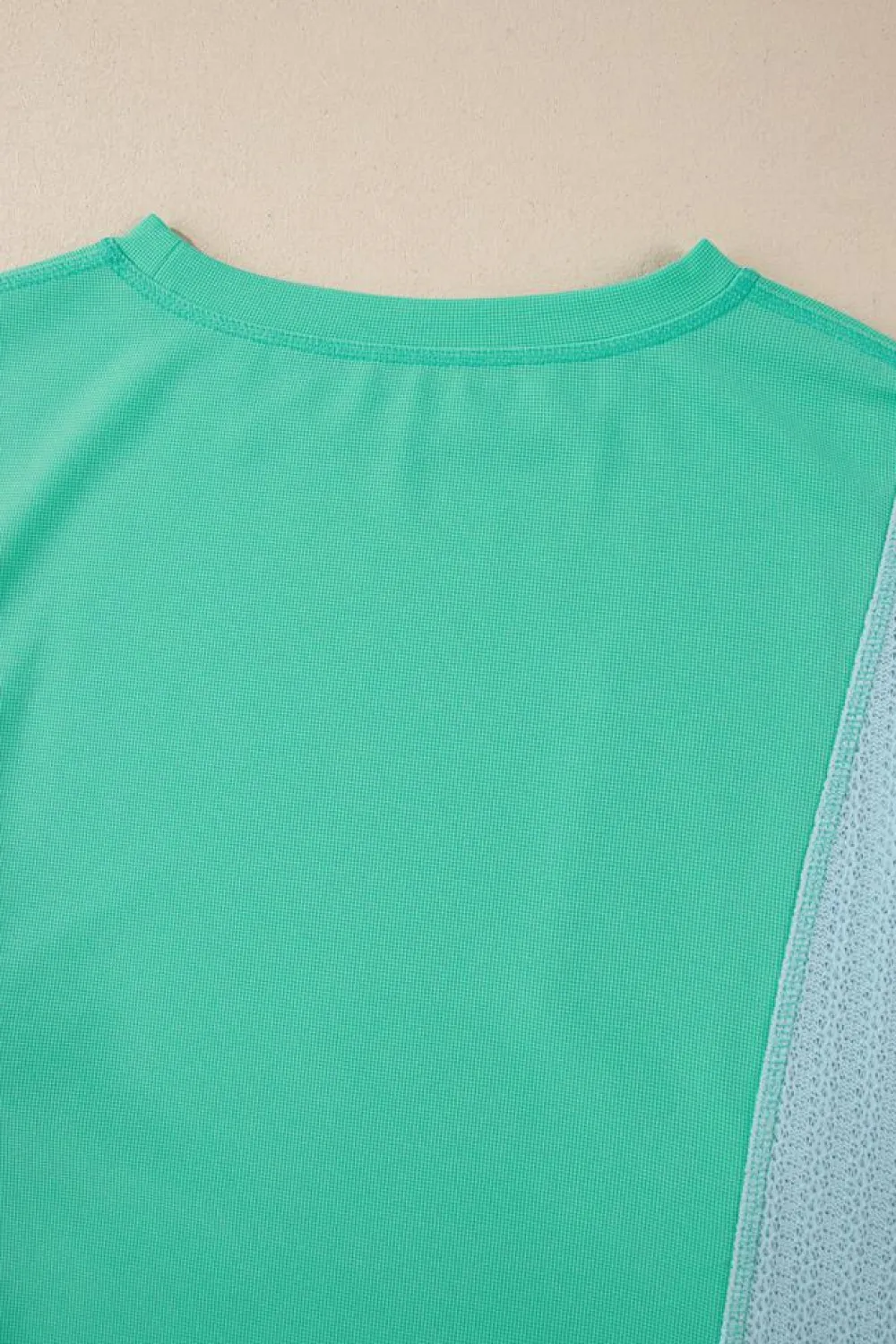 Best Dear-Lover Colorblock Stitching Patchwork Buttoned Long Sleeve Top Green