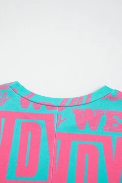 Online Dear-Lover Howdy Cowboy Letter Printed Western Fashion Tee Green