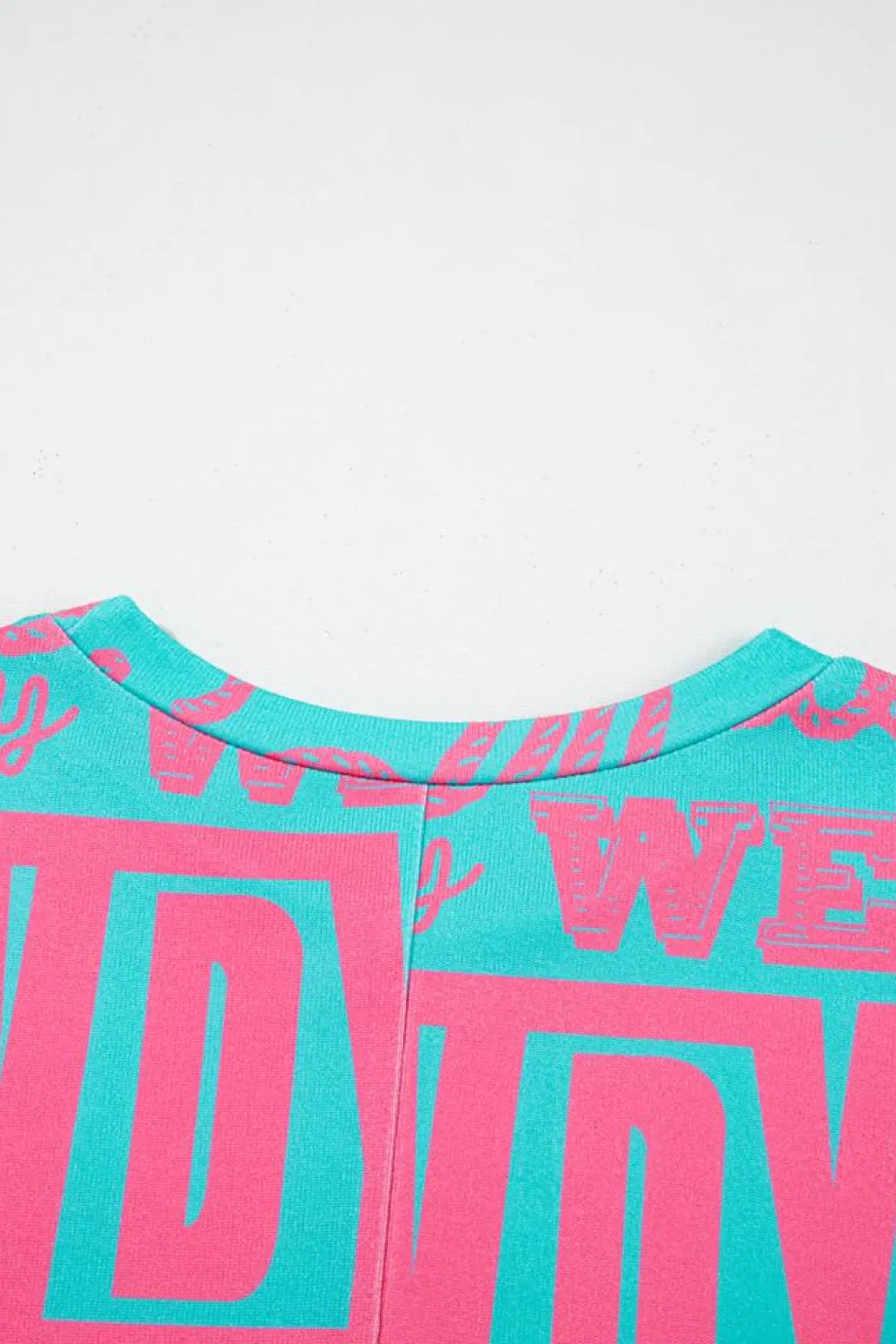 Online Dear-Lover Howdy Cowboy Letter Printed Western Fashion Tee Green