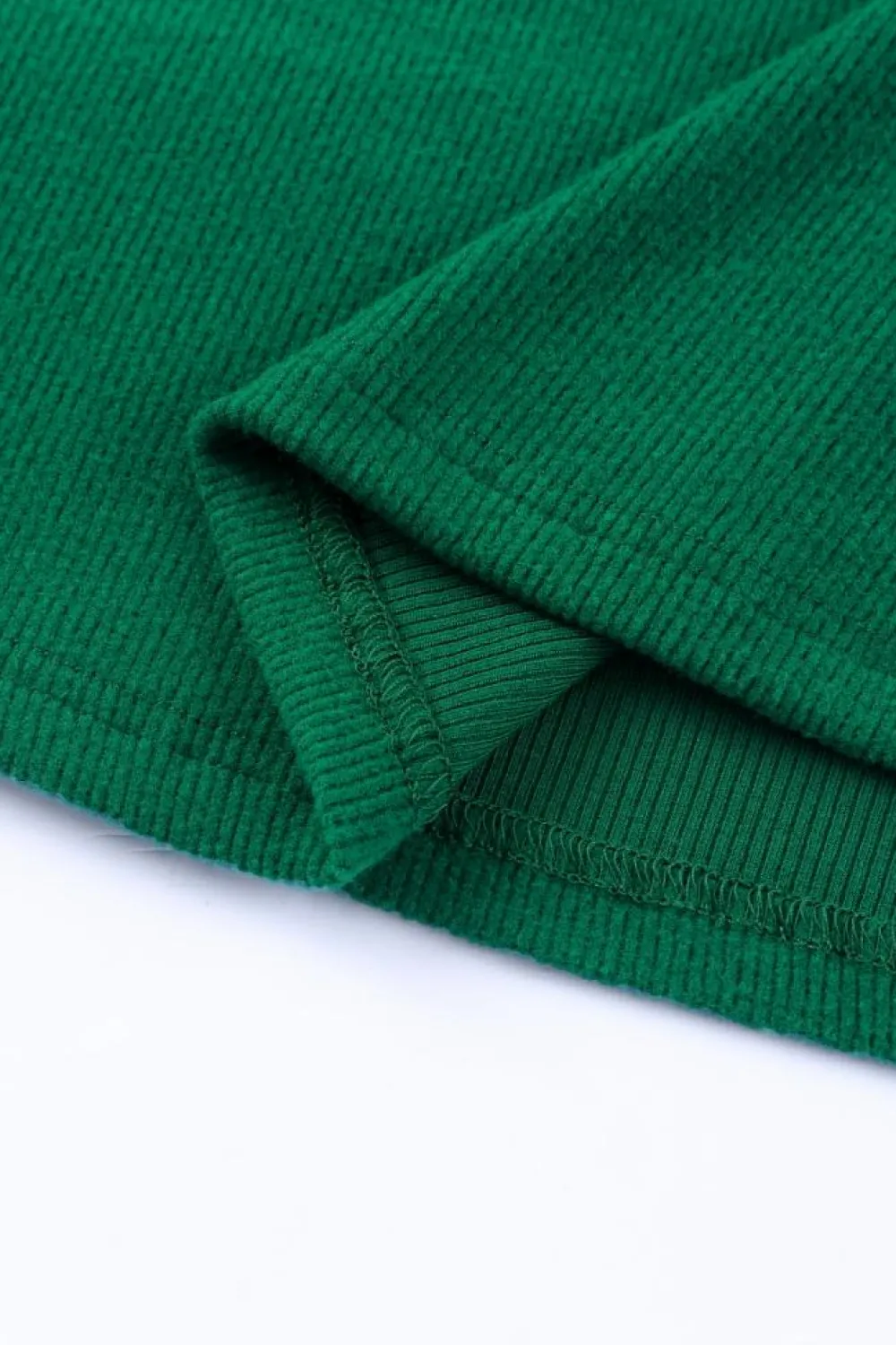 Best Dear-Lover Lace Crochet V Neck Long Sleeve Top Green