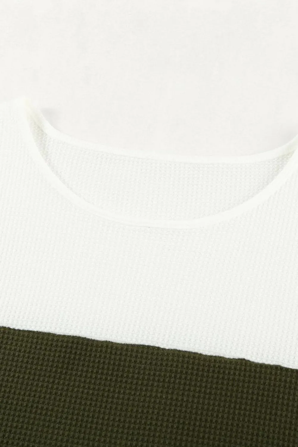 Discount Dear-Lover Stylish Colorblock Splicing Stripes Top Green