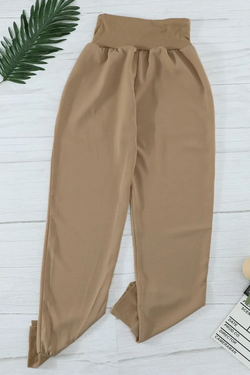 Outlet Dear-Lover Pocketed Casual Joggers Khaki