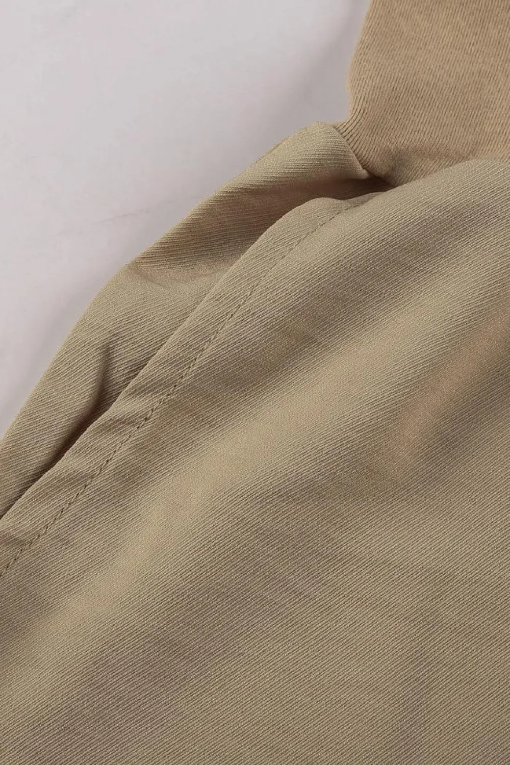 Outlet Dear-Lover Pocketed Casual Joggers Khaki