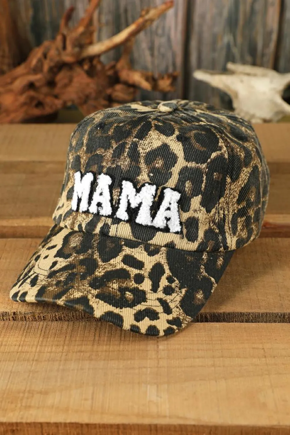 Online Dear-Lover MAMA Embroidered Baseball Cap Leopard