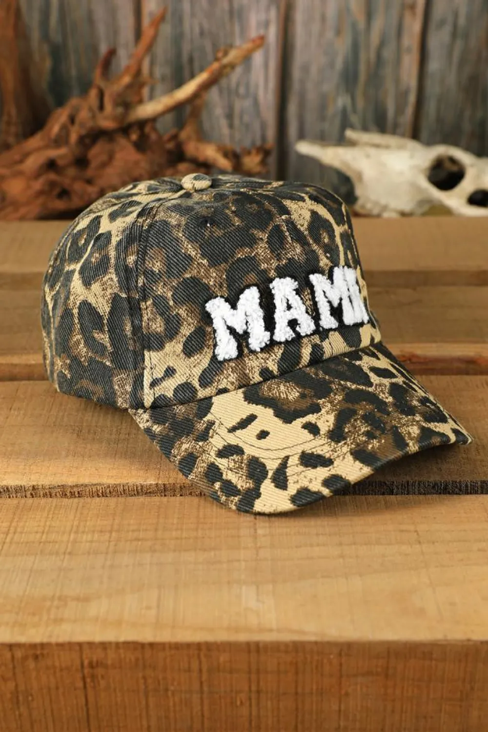 Online Dear-Lover MAMA Embroidered Baseball Cap Leopard