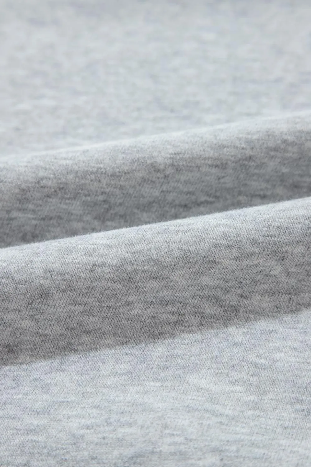 Best Dear-Lover Plain Drop Shoulder Crewneck Pullover Sweatshirt Light Grey