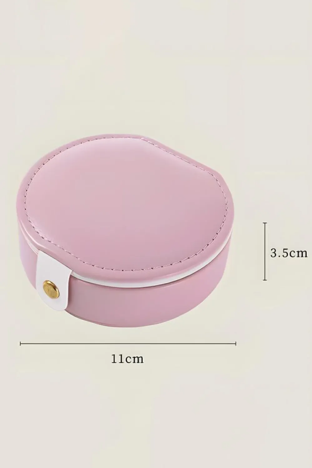 Discount Dear-Lover Jewelry Organizer Cases with Mirror Light Pink