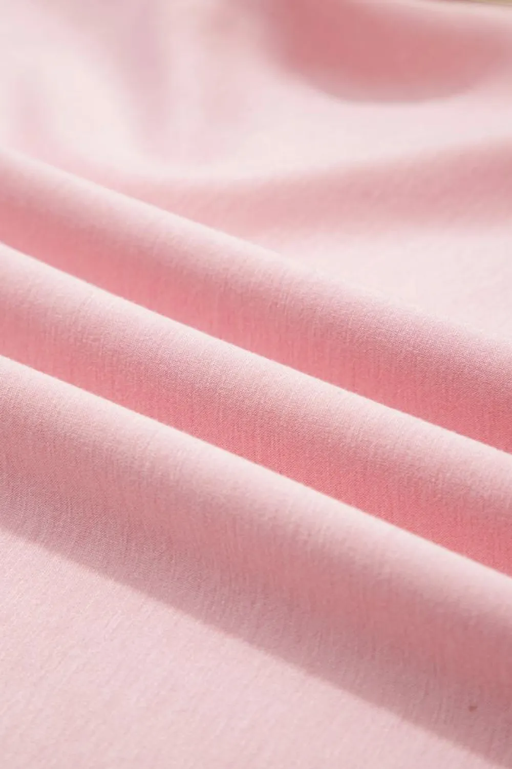 Clearance Dear-Lover Puff Sleeve Pearl Embellished Scallop Trim Top 2 Piece Skort Set Light Pink