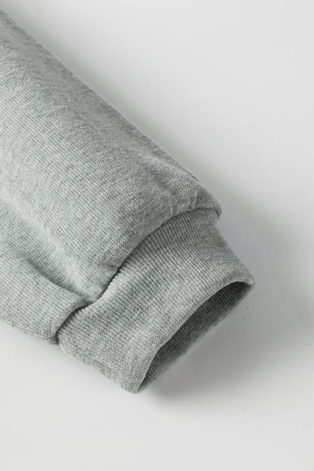 Outlet Dear-Lover Side Split Drop Shoulder Oversized Sweatshirt Medium Grey