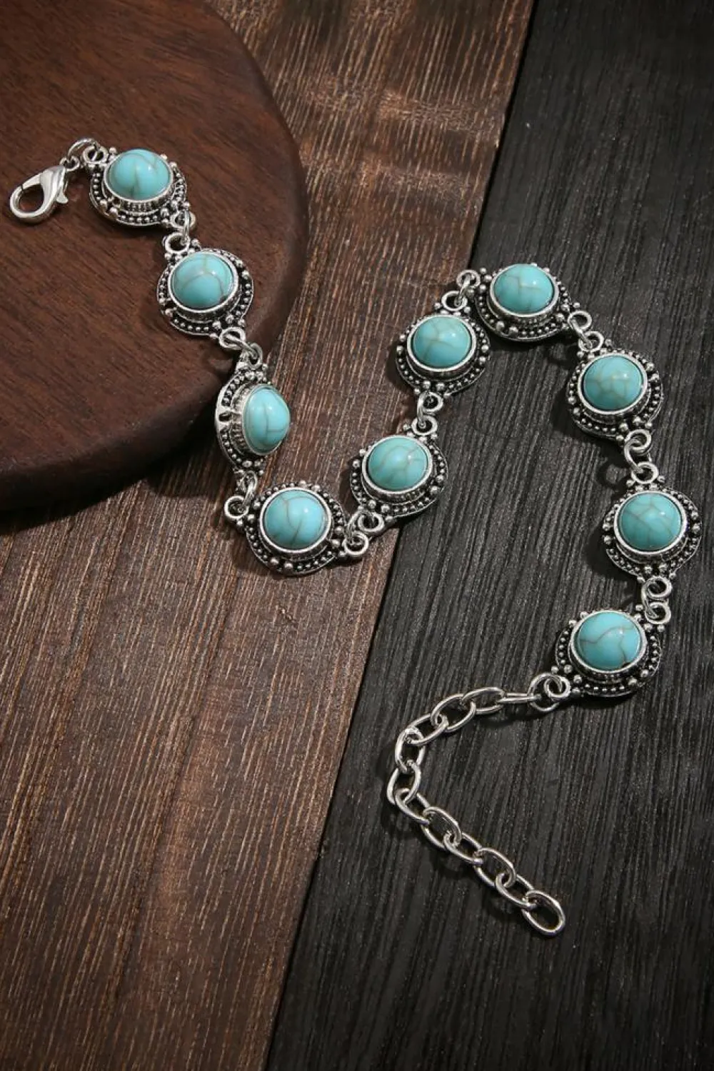 Best Dear-Lover Bohemia Natural Turquoise Anklet Mint Green