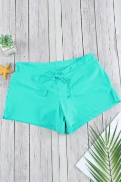 New Dear-Lover Mint Women Swim Boardshort Green