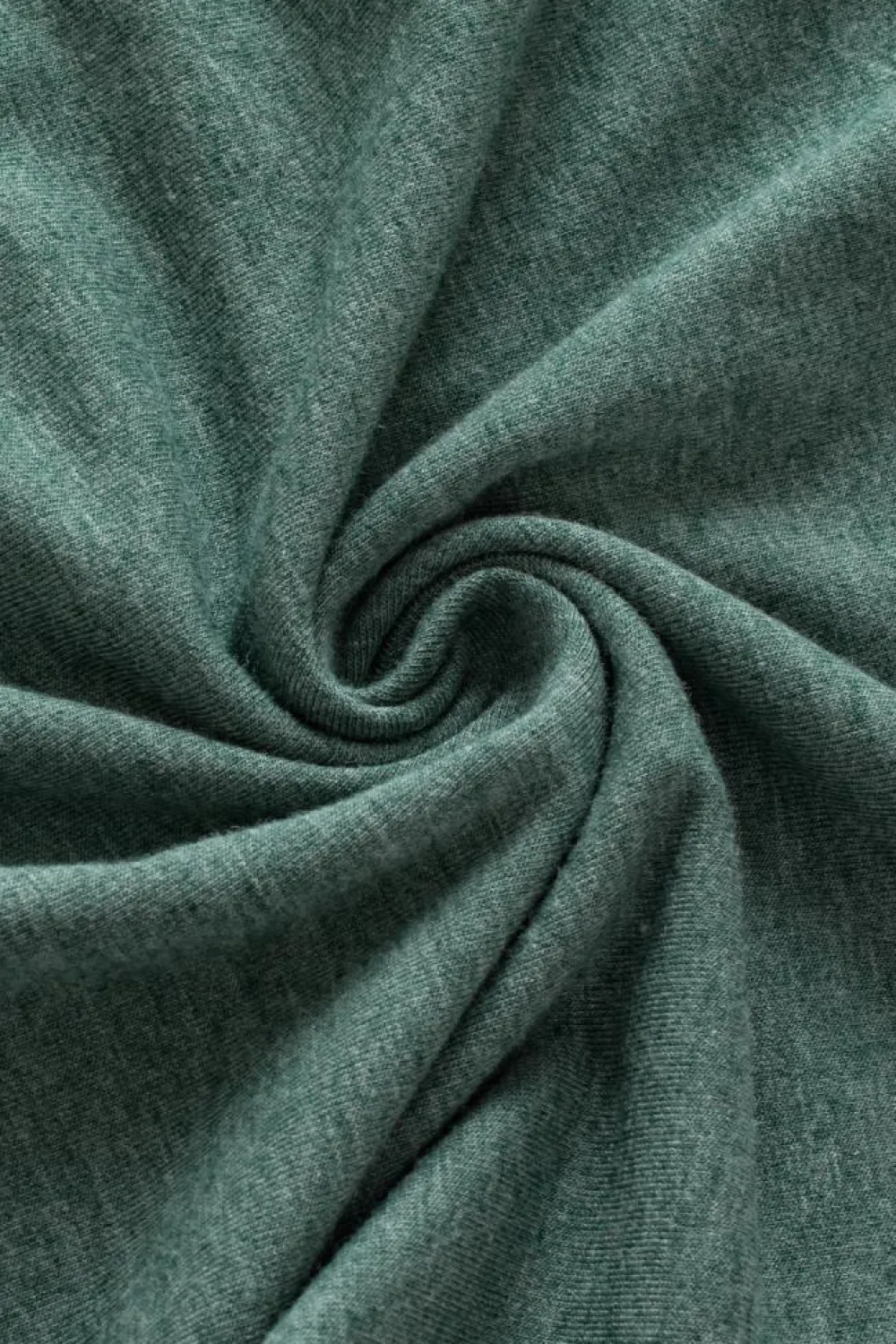 Clearance Dear-Lover V Neck Ruched Tank Top Mist Green