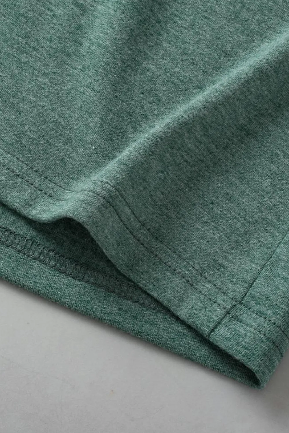 Clearance Dear-Lover V Neck Ruched Tank Top Mist Green