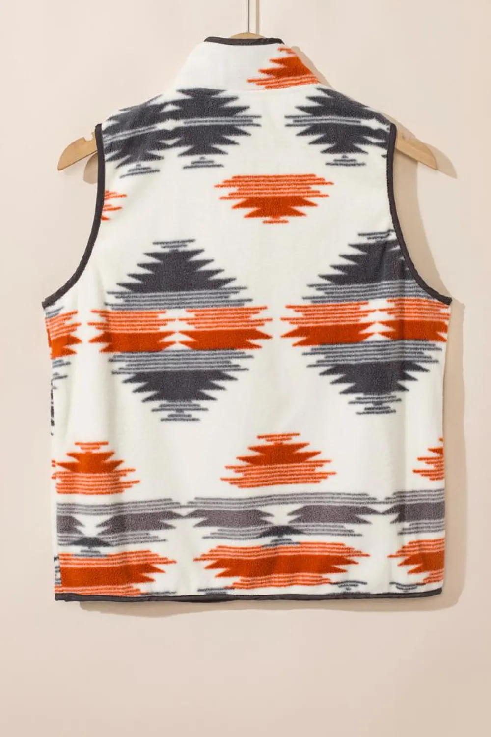 Online Dear-Lover Fuzzy Aztec Western Fashion Vest Jacket Multicolor