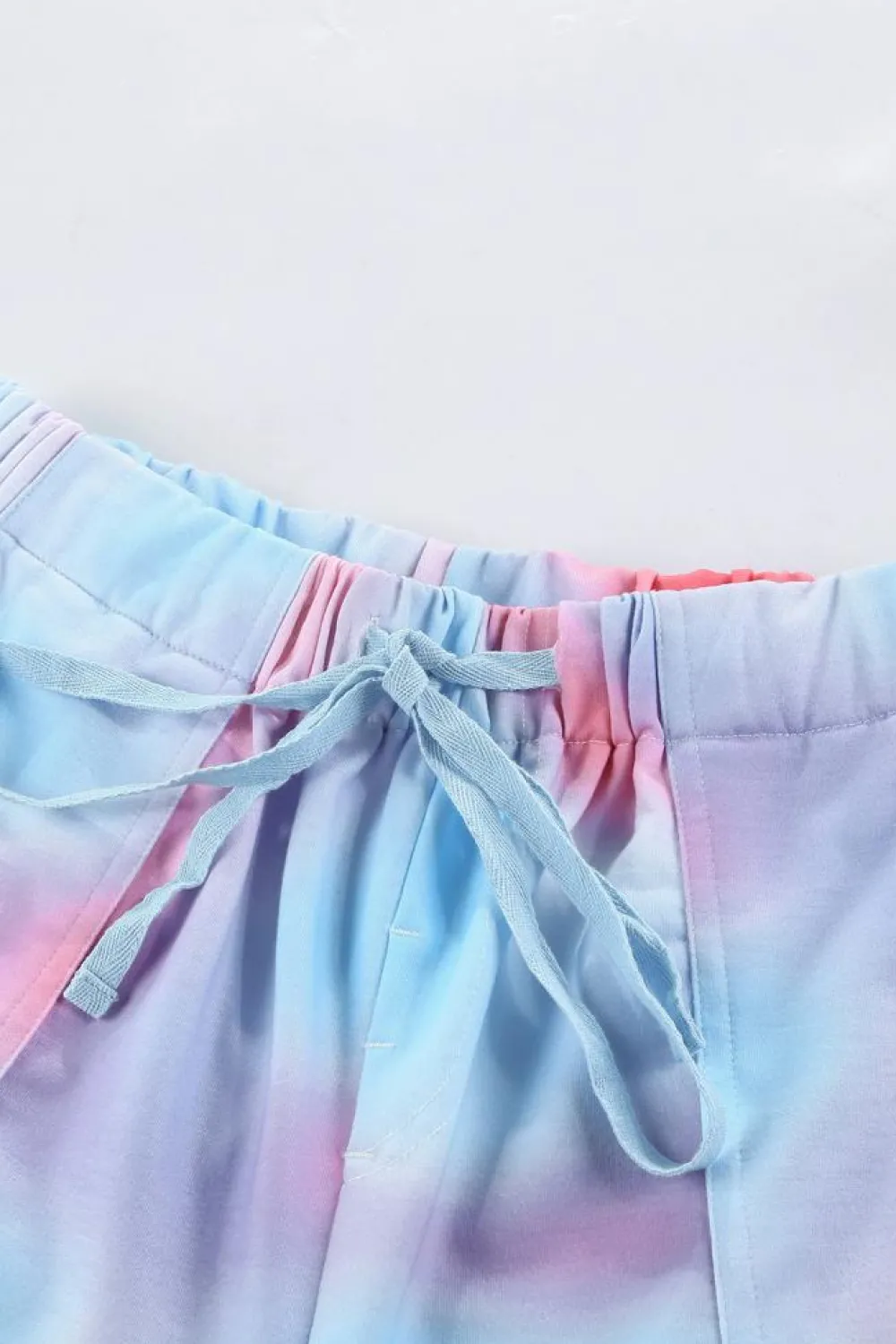 Sale Dear-Lover Print Drawstring Casual Elastic Waist Pocketed Shorts Multicolor