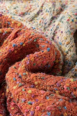 Clearance Dear-Lover Colorful Confetti Wool Ball Knitted Sweater Multicolour