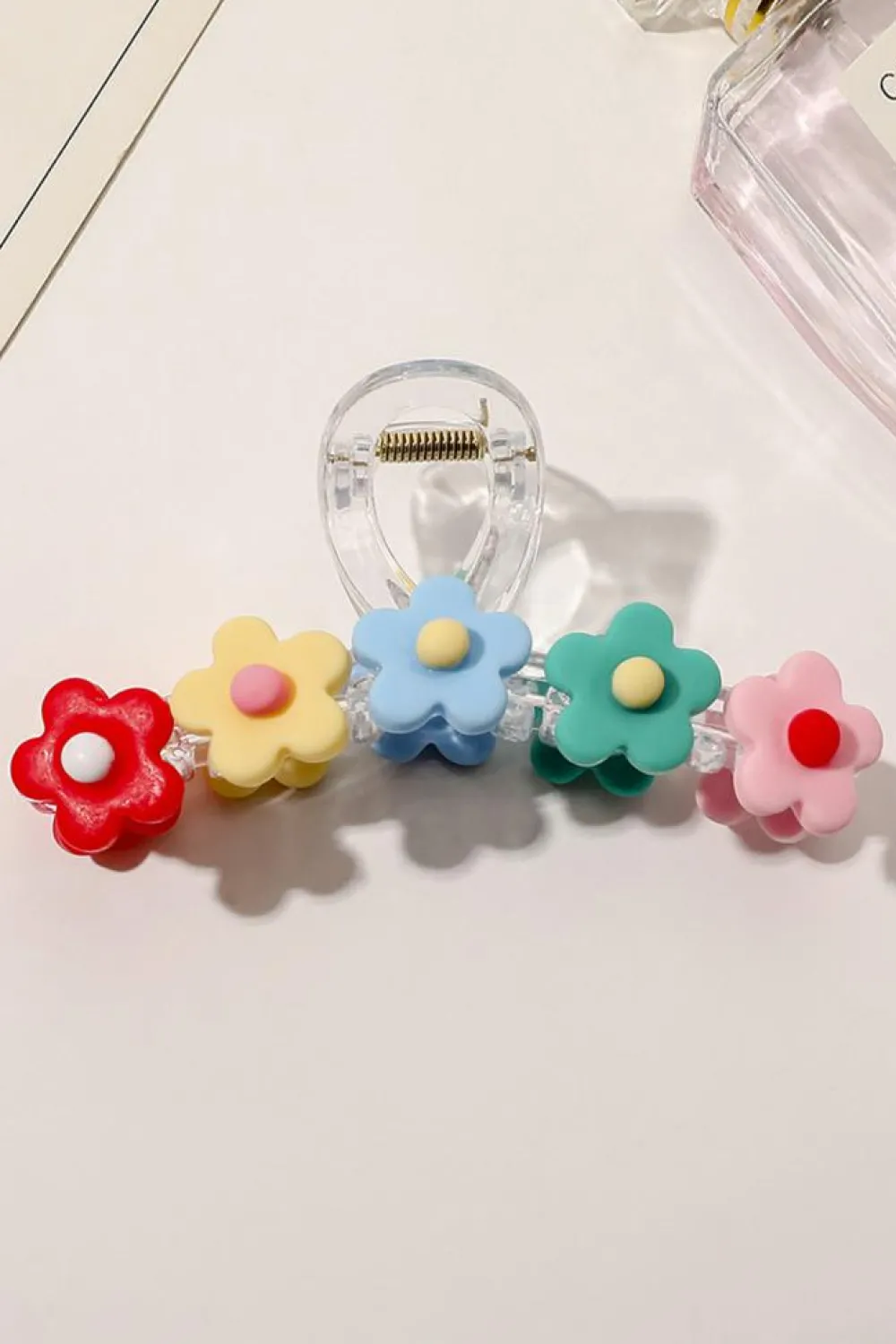 Best Dear-Lover Flowers Cute Hair Claw Clip Multicolour
