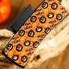 Discount Dear-Lover Trick or Treat Halloween Print Hair Clip Orange