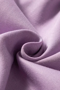 New Dear-Lover Short Sleeve Zipper Collared Elastic High Waist Romper Orchid Bouquet
