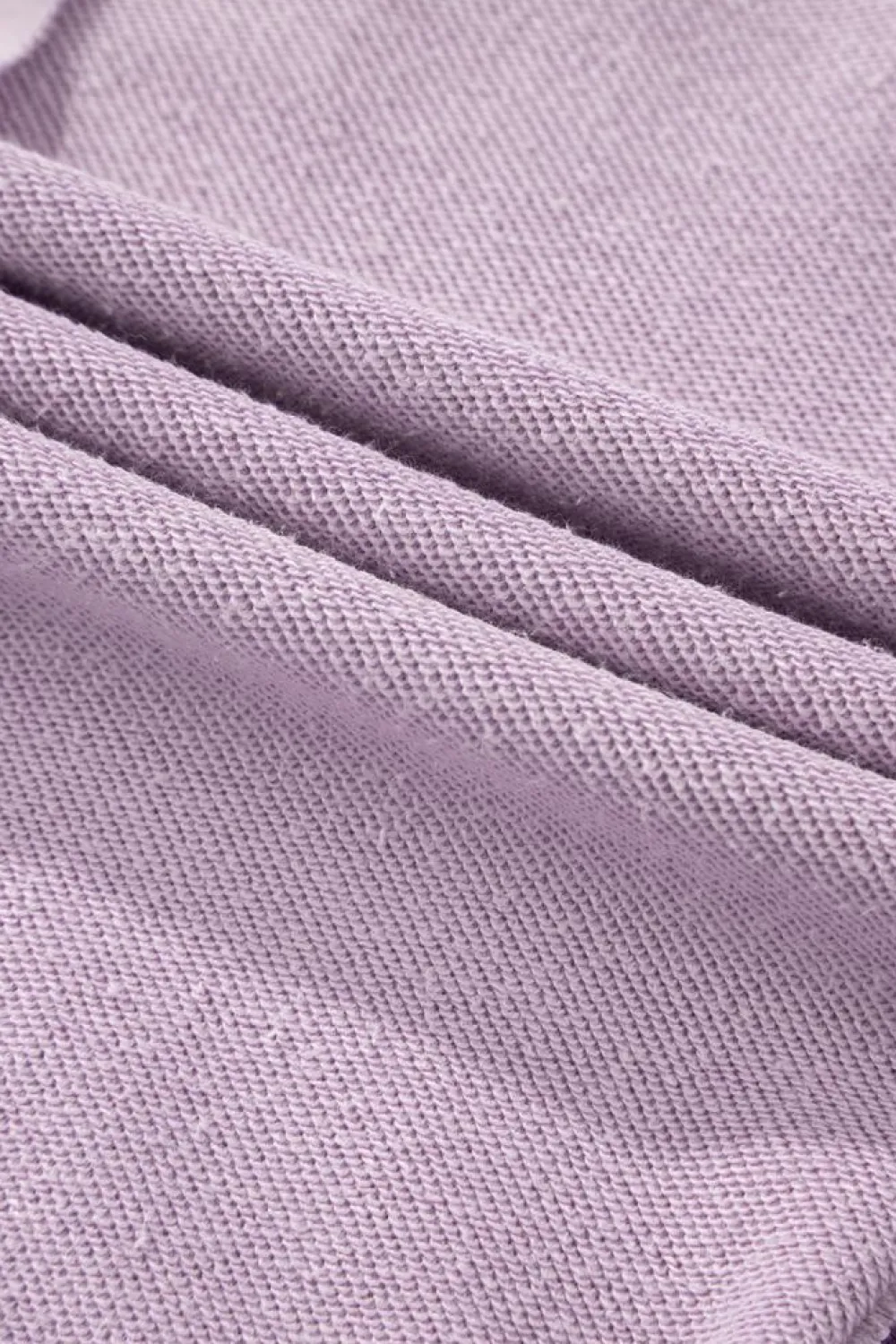 Outlet Dear-Lover Knit Crochet Exposed Seam Ribbed Trim Sweatshirt Orchid Petal