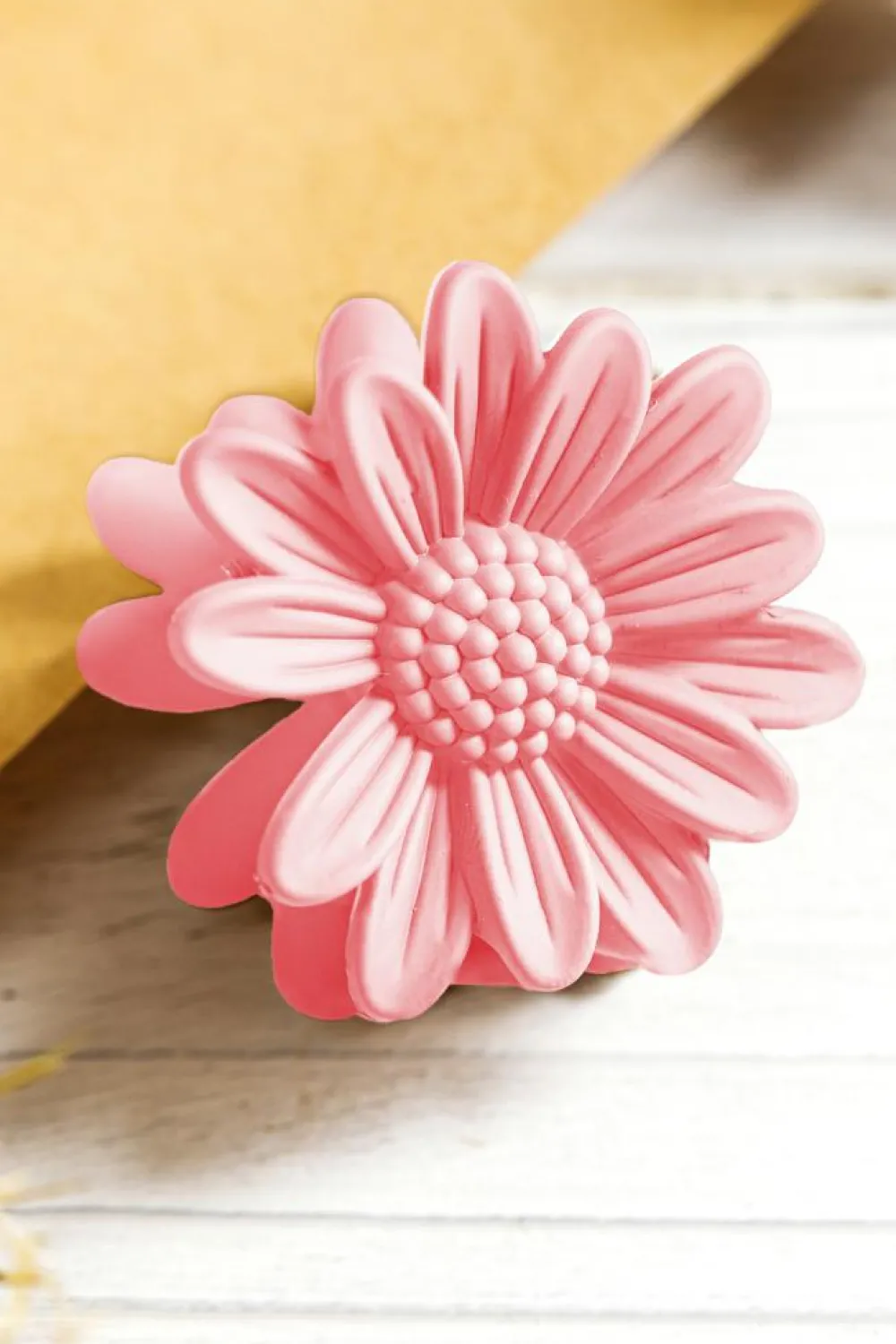 Outlet Dear-Lover Boho Daisy Flower Frosted Hair Clawclip Pink