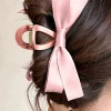Sale Dear-Lover Bow Decor Large Hair Claw Clip Pink