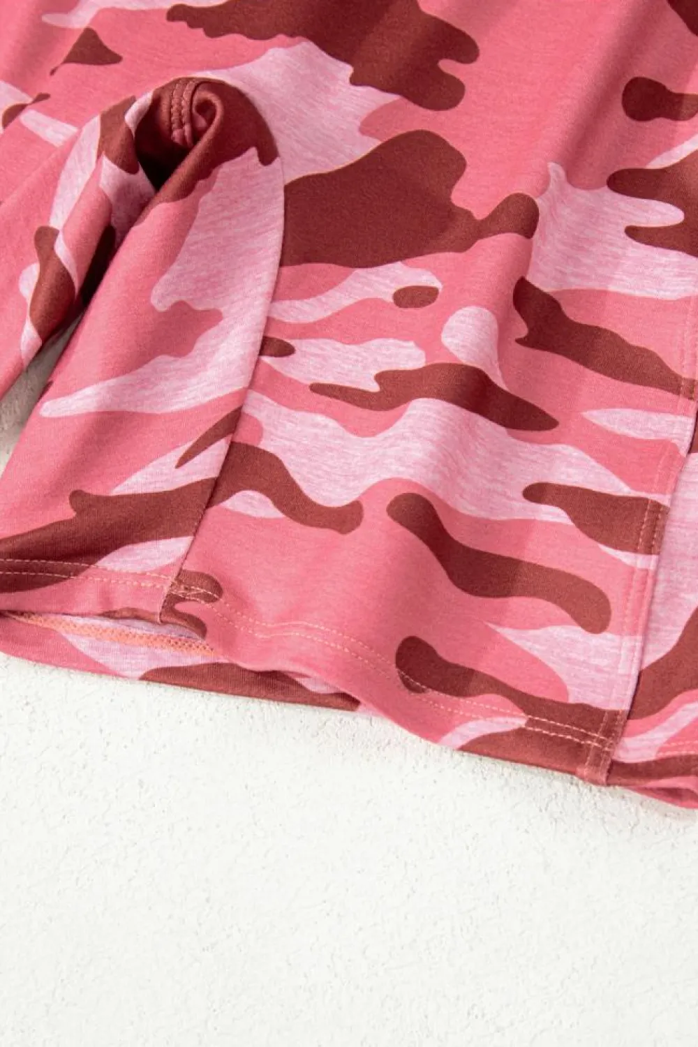 Clearance Dear-Lover Camouflage Strappy Open Back Active Romper Pink