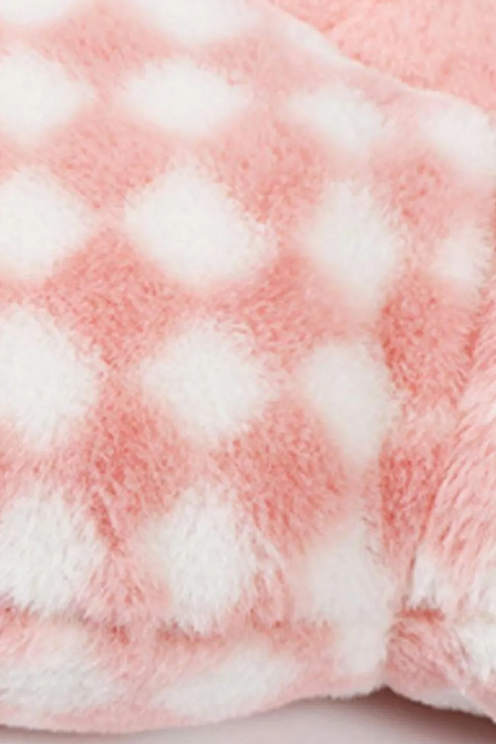 Discount Dear-Lover Checkered Flower Shape Soft Sofa Cushion Pink