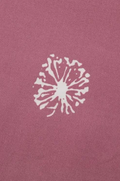 Fashion Dear-Lover Dandelion Print Crew Neck T-shirt Pink