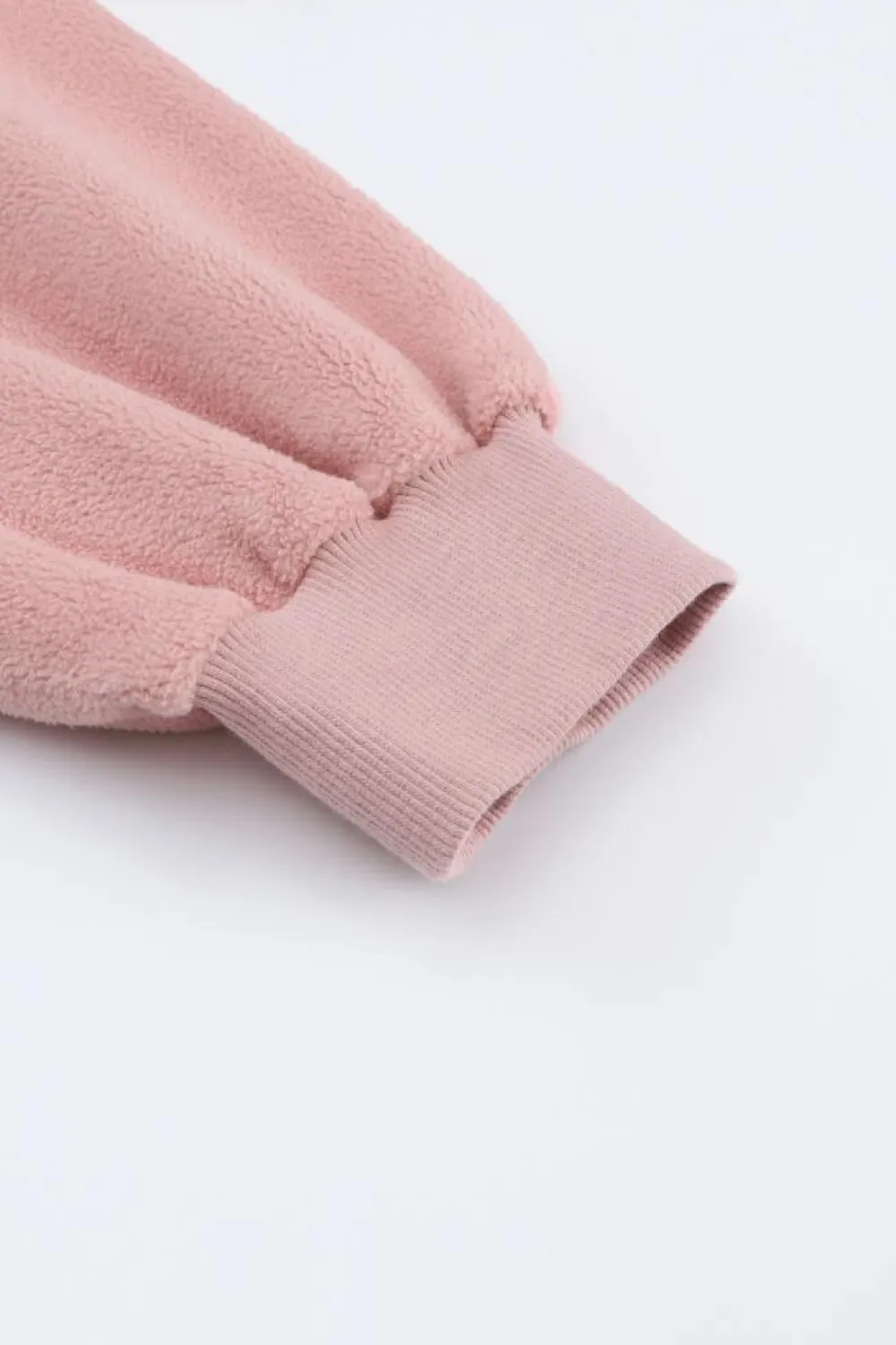 Best Dear-Lover Flap Pocket Drawstring Hood Zip Up Jacket Pink