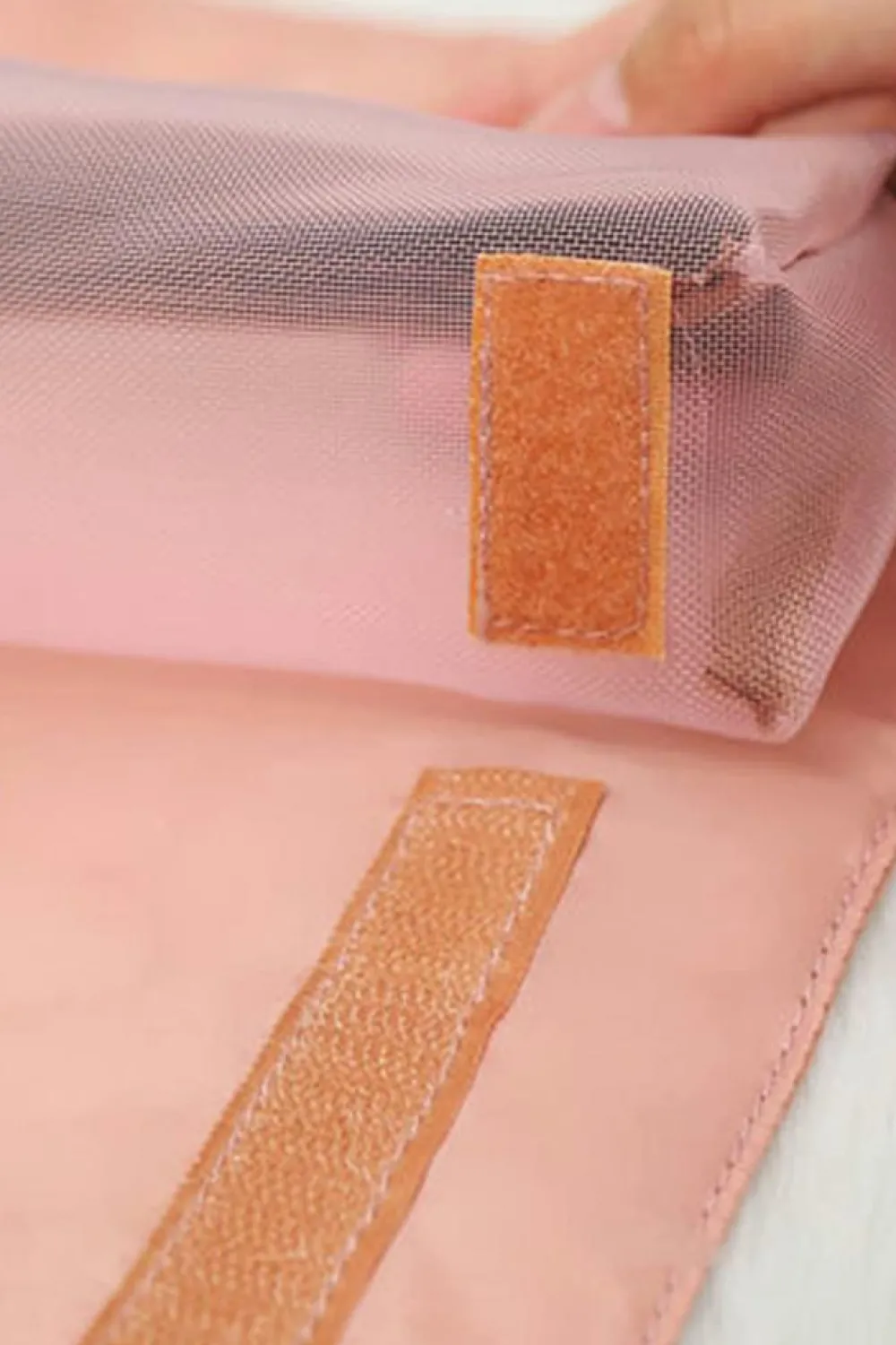 Outlet Dear-Lover Leegoo Detachable 4-in-1 Foldable Makeup Bag Pink