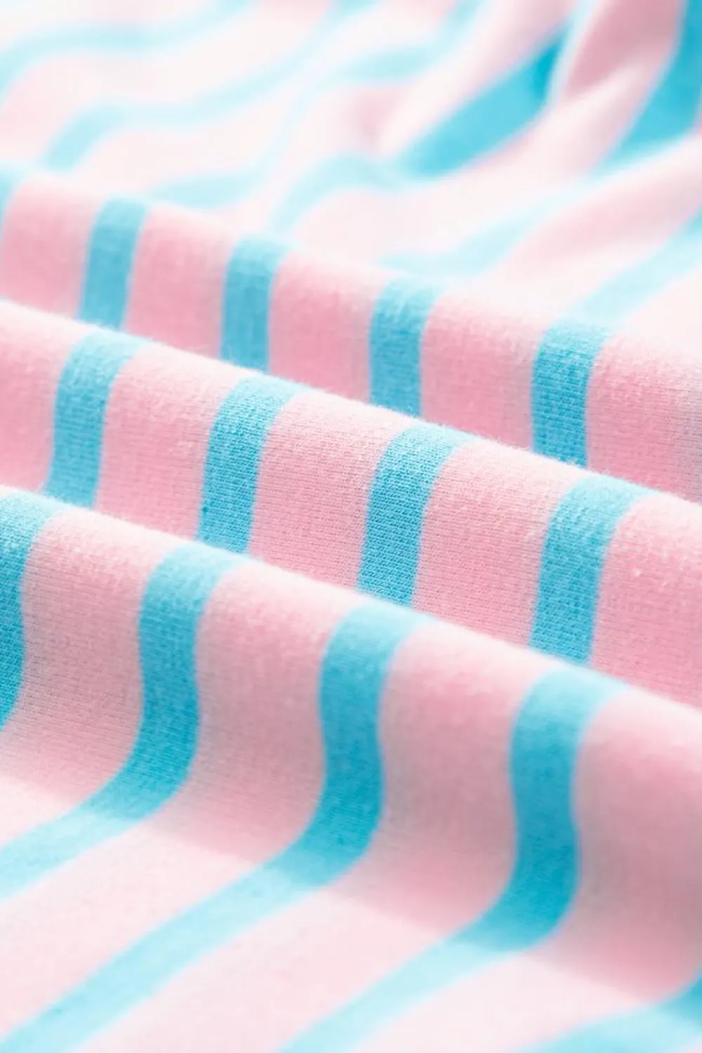 Best Dear-Lover Round Neck Tank Top Pink Stripe