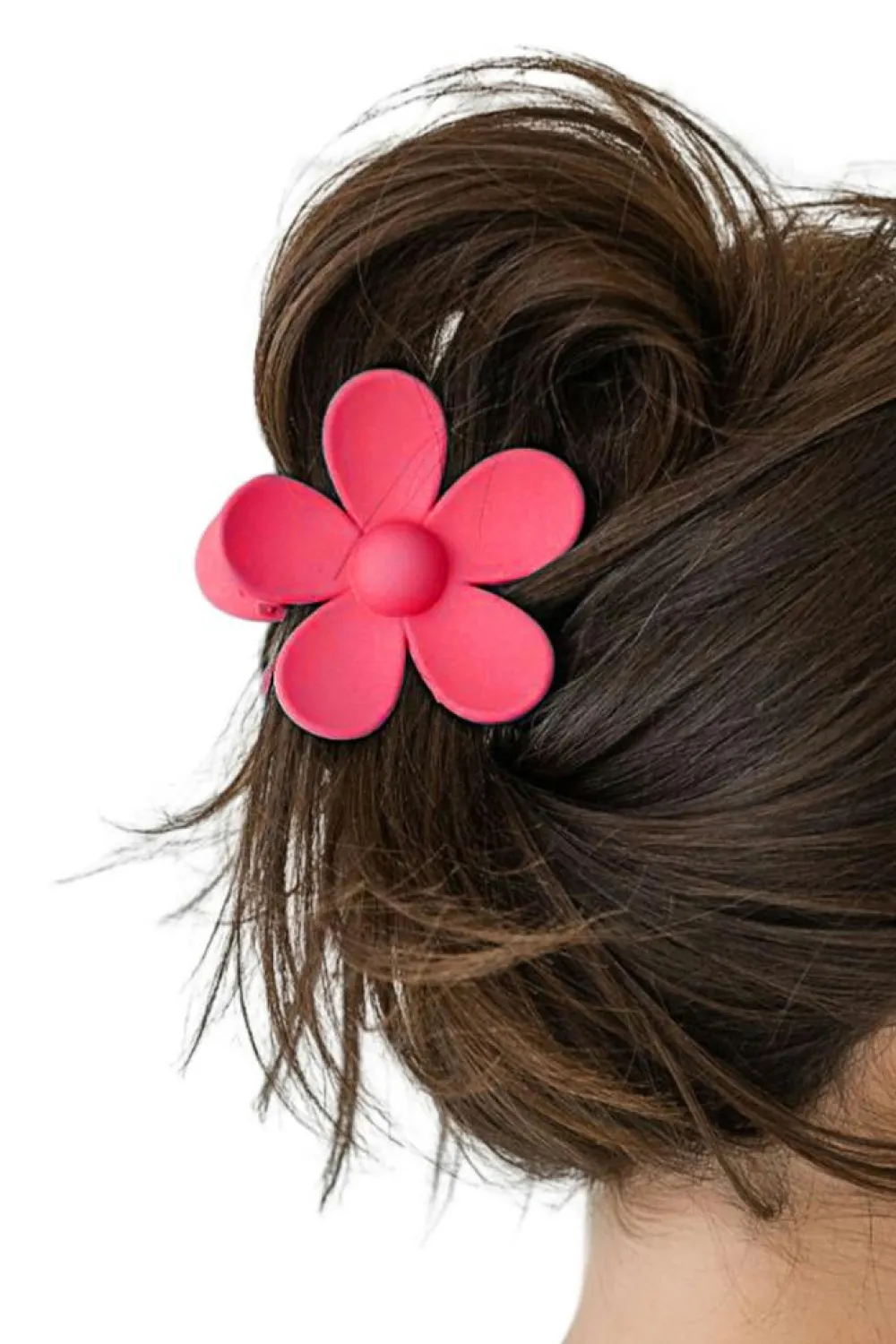 Online Dear-Lover Flower Hair Claw Clip Rose