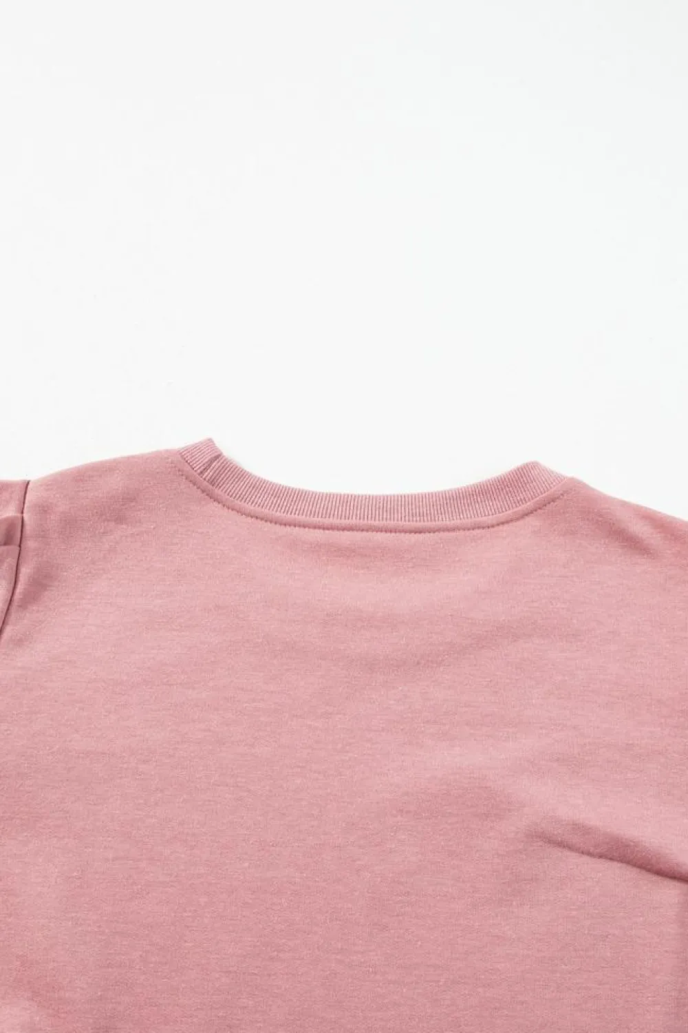 New Dear-Lover Button Tab Detail Long Sleeve Top Rose Tan
