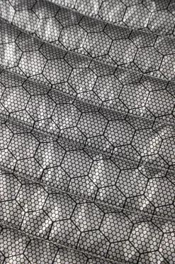 Fashion Dear-Lover Solid Color Quilted Zip-up Puffer Jacket Silvery