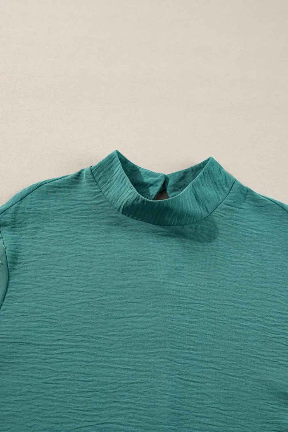 Sale Dear-Lover Swiss Dot Balloon Sleeve Loose Blouse Skobeloff