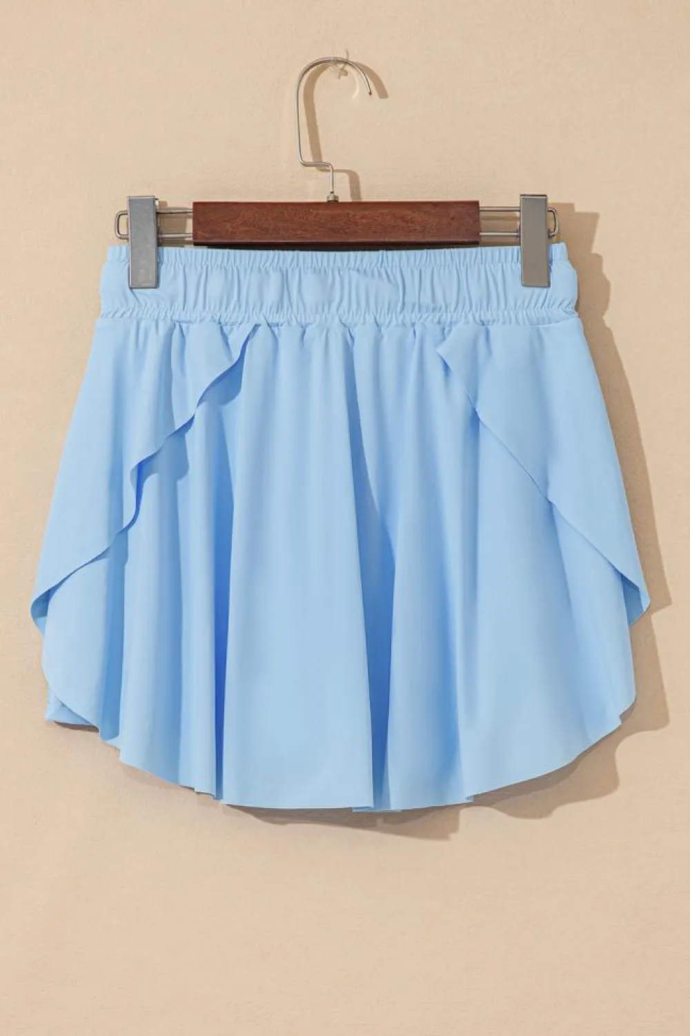 Outlet Dear-Lover Drawstring High Waist Lined Tennis Skorts Sky Blue