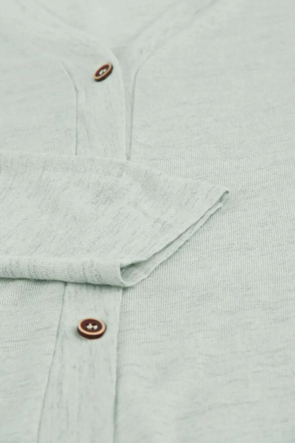 Hot Dear-Lover Solid Color Open-Front Buttons Cardigan Gray
