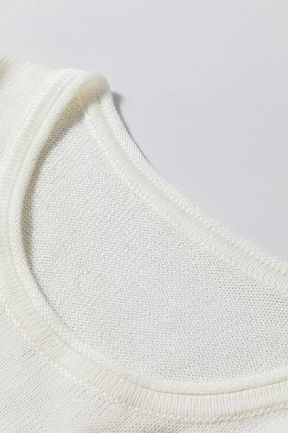 Clearance Dear-Lover COFFEE BEACH REPEAT Graphic Sweater White