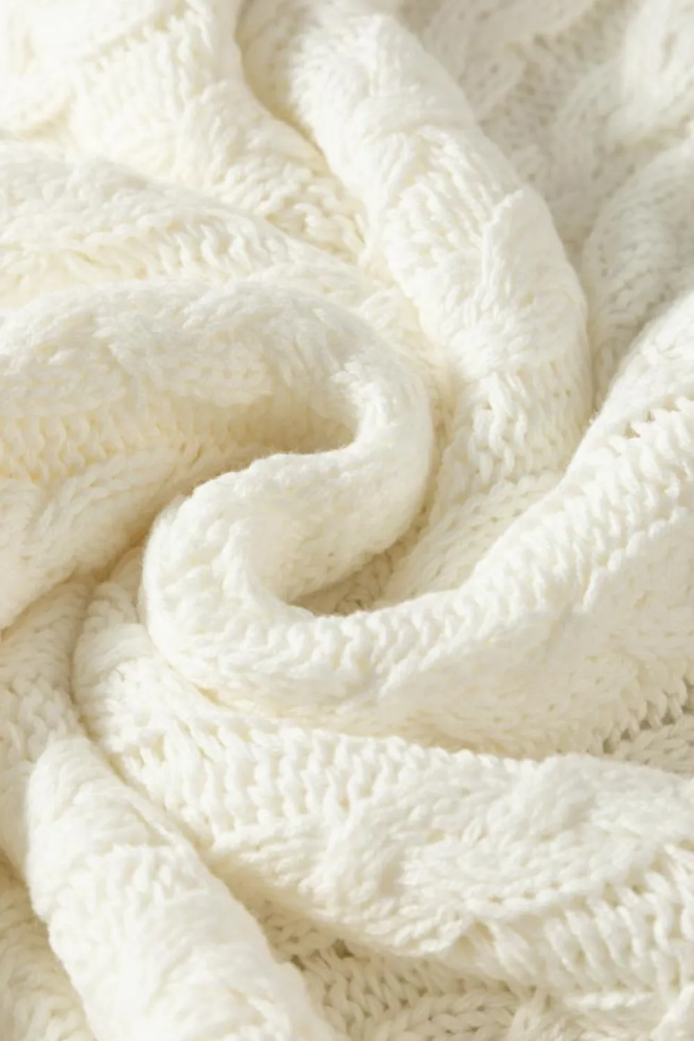 Outlet Dear-Lover Contrast Trim V Neck Cable Knit Sweater Vest White