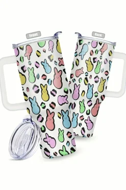 Discount Dear-Lover Easter Bunny Thermal Cup 40oz White