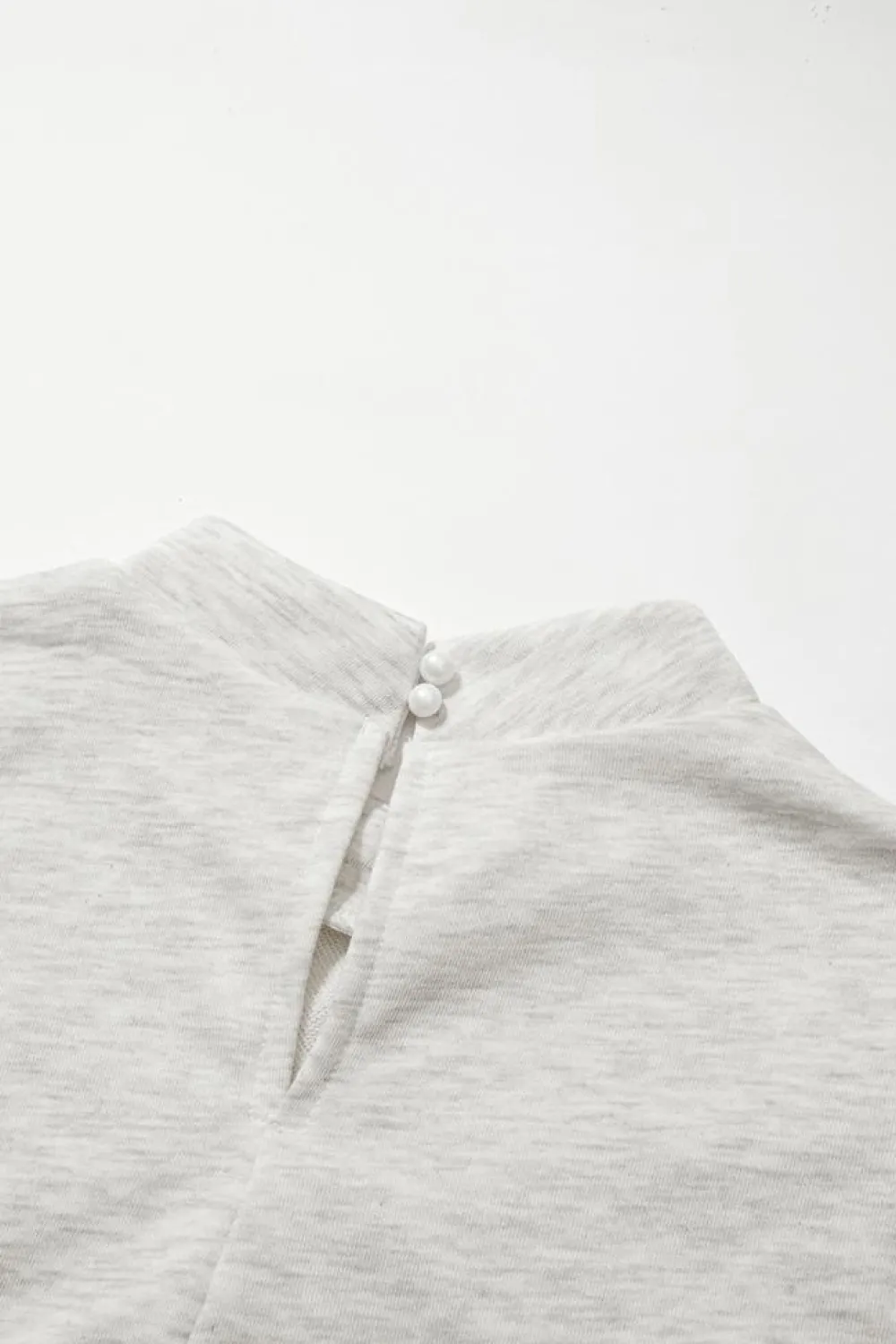 Outlet Dear-Lover Flutter Sleeve Crew Neck Shift Dress White