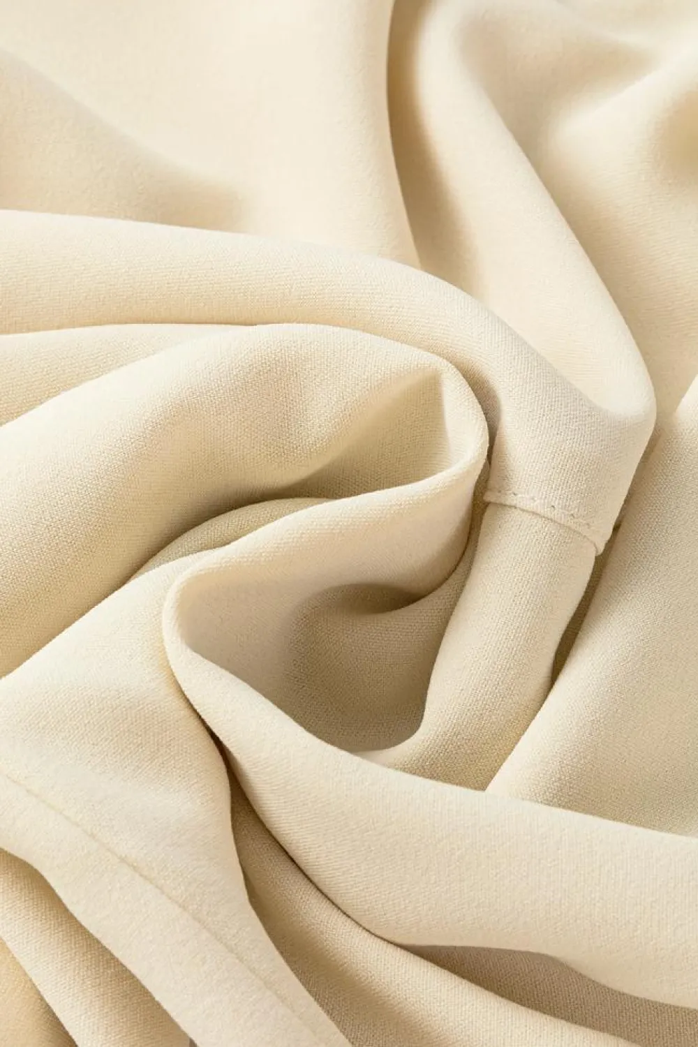 Online Dear-Lover Solid Color Lantern Sleeve Notched V Neck Blouse White