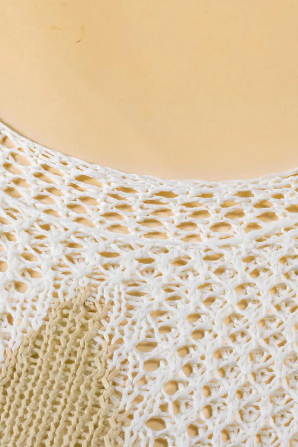 Outlet Dear-Lover Star Graphic Crochet Knitted Summer Sweater Top White